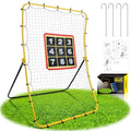 Baseball and Softball Rebounder Net with Pitching Target S9588