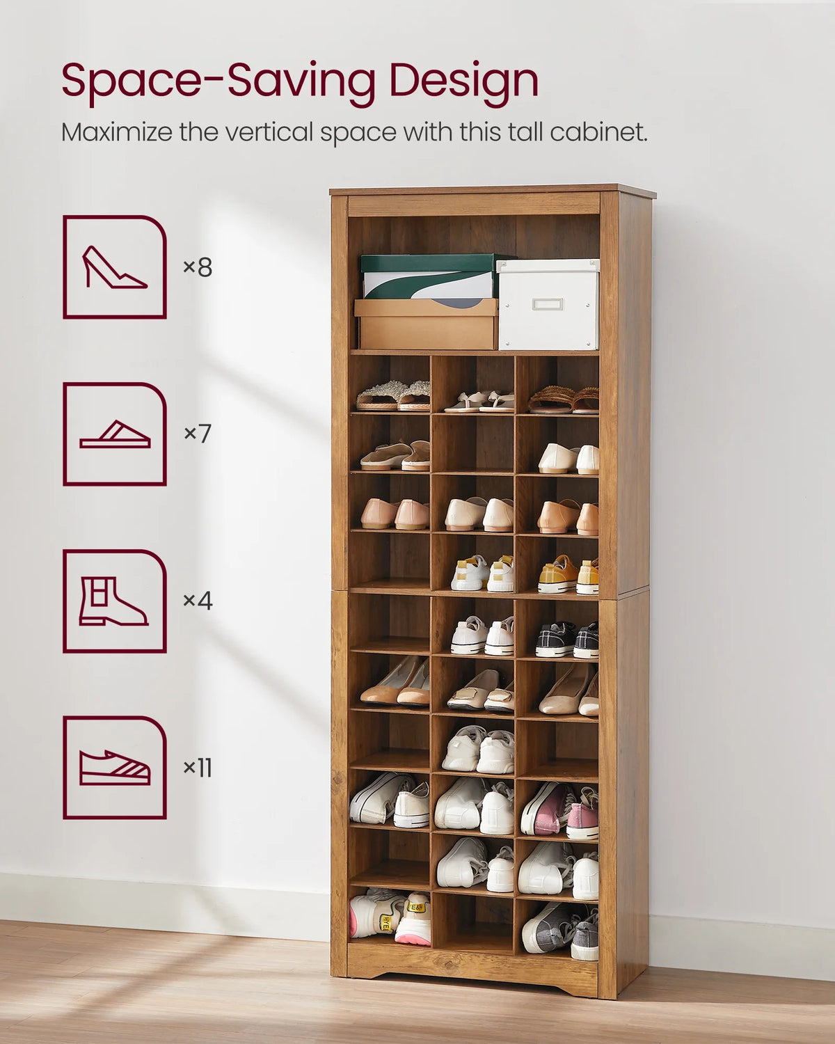 10-Tier Shoe Storage Cabinet T2420