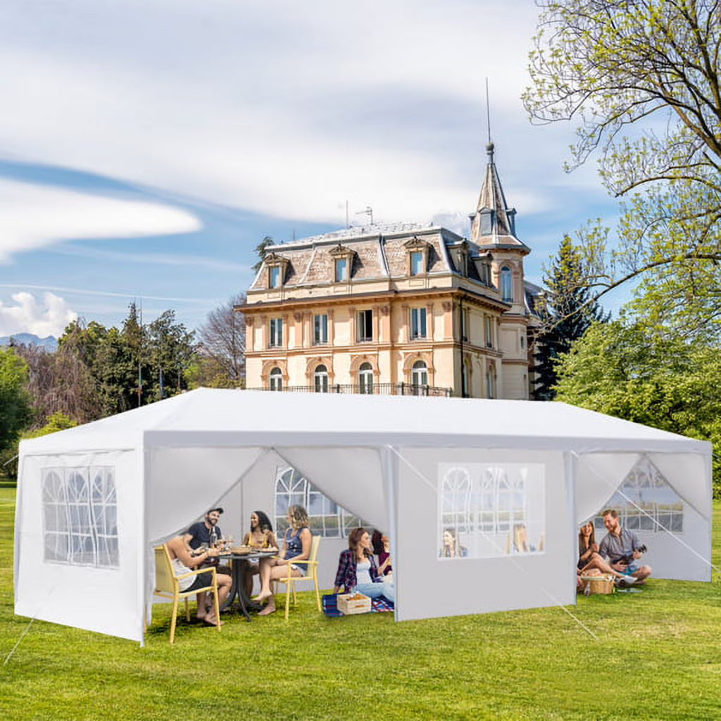 10'x30' Outdoor Canopy Party Wedding Tent with 8 Removable Sidewalls F733027