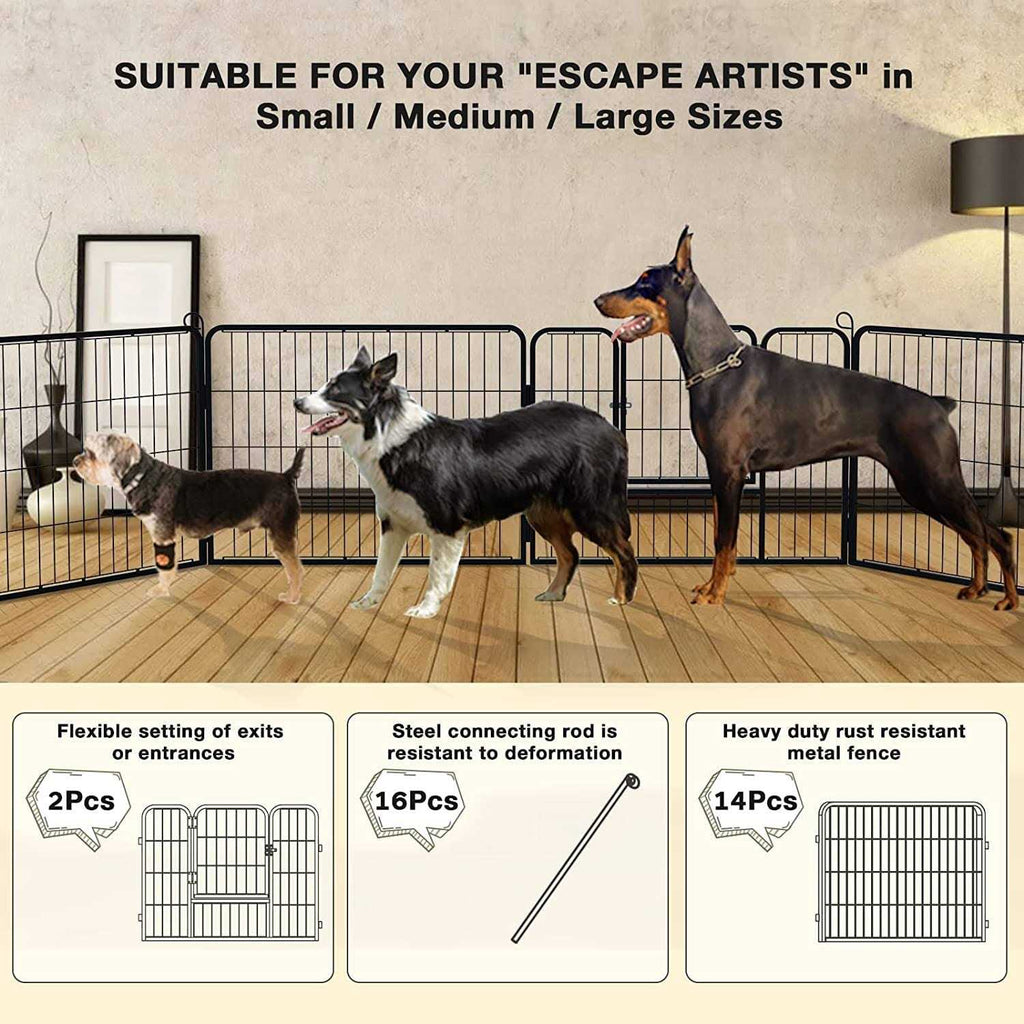 Heavy Duty Metal Dog Playpen N82856