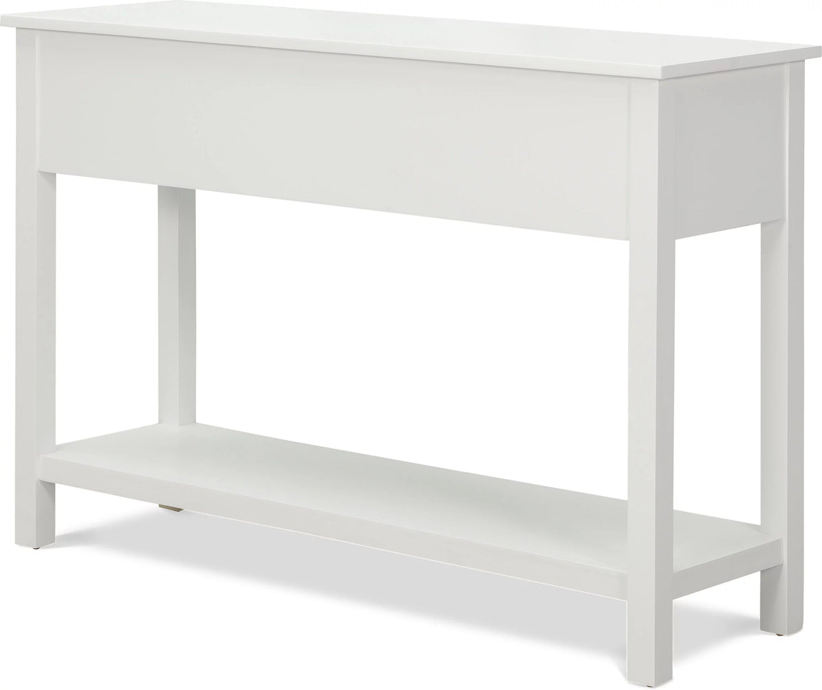White Console Table T5924