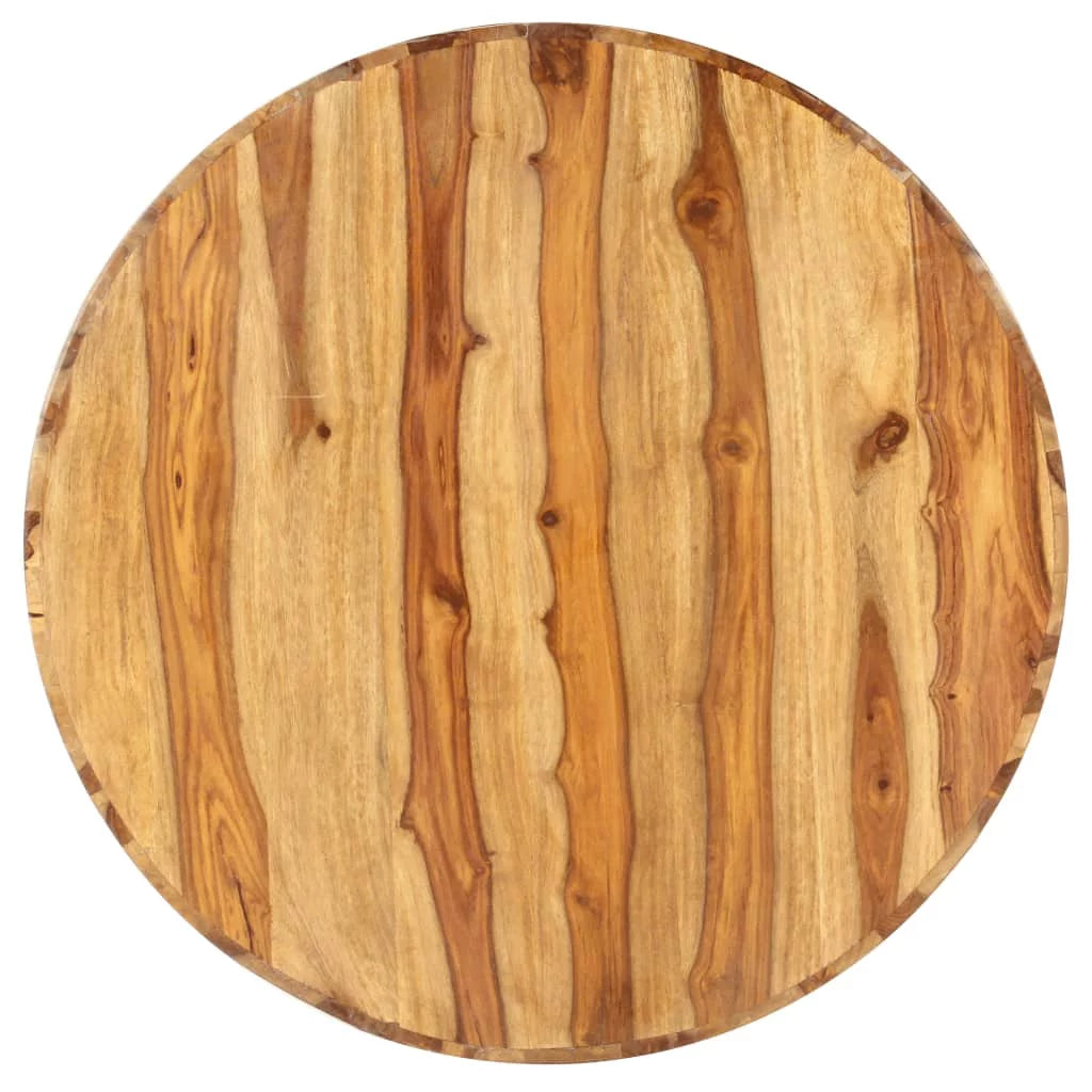 Round Solid Sheesham Wood Coffee Table P129