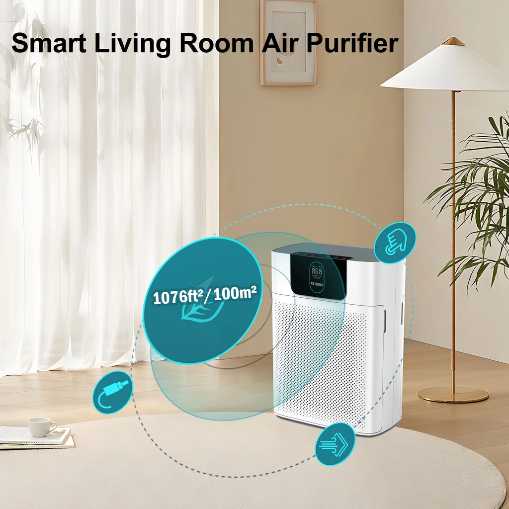 HEPA Air Purifier with H13 True HEPA Filter X620264