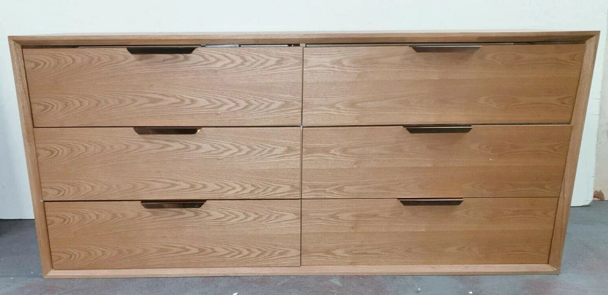Walnut Veneer Wide Dresser J837341