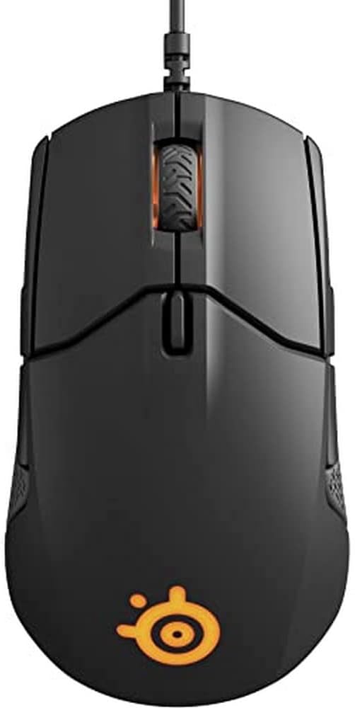 Black Ambidextrous Gaming Mouse Pack of 2 J800
