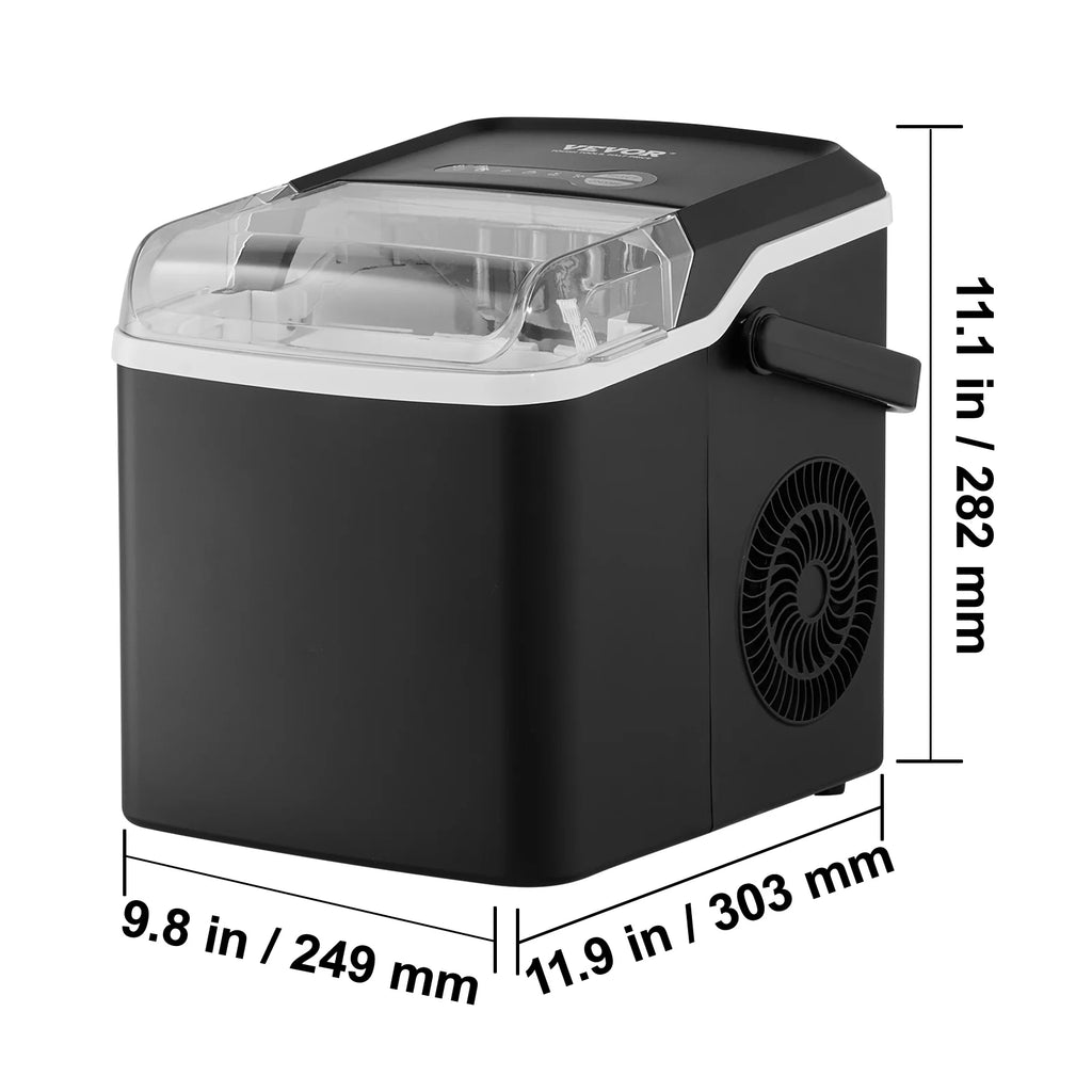 Portable Countertop Ice Maker with Scoop Basket B964321