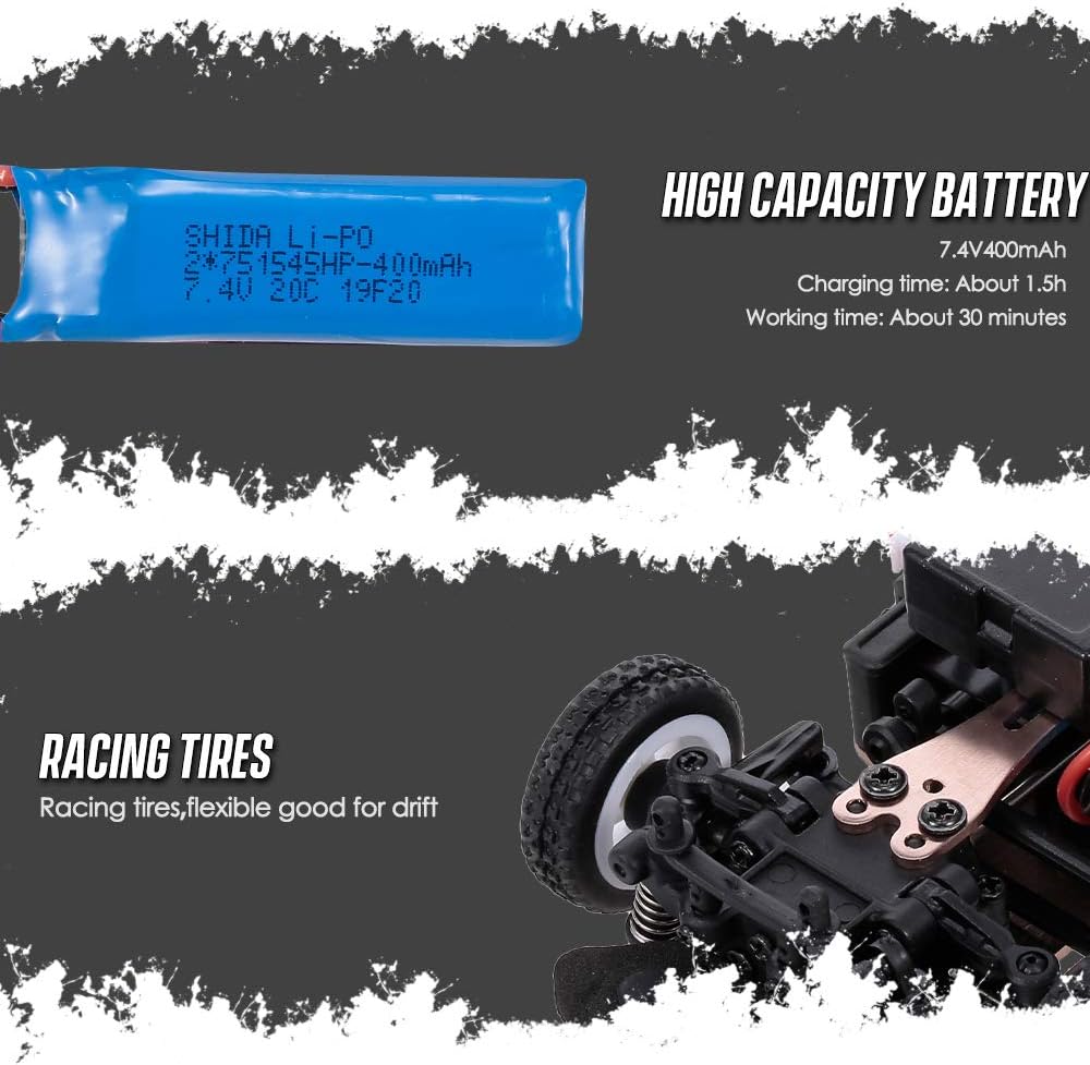 1/28 Scale 2.4G 4WD 30KM/H RC Car P92837