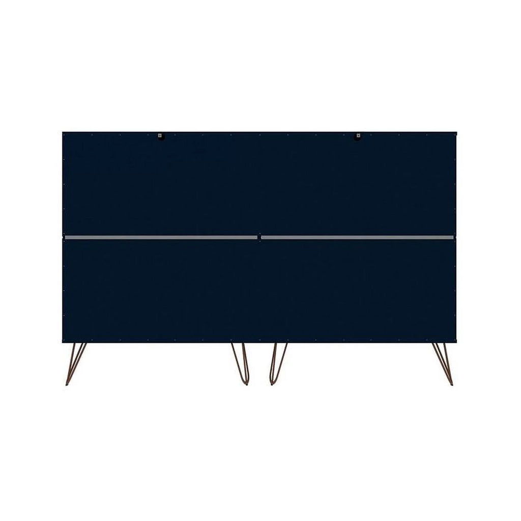 10 Drawer Contemporary Wood Dresser O792