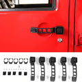Mechanical Hollow Shape Handle Replacement Part for Jeep Wrangler JK JKU 2007-2018 (5 Handle /Set) Pack of 2 H350357