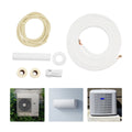 16ft Ductless Mini Split Line Set Control Wire Insulated Copper Tubing 1/4"x3/8" N239