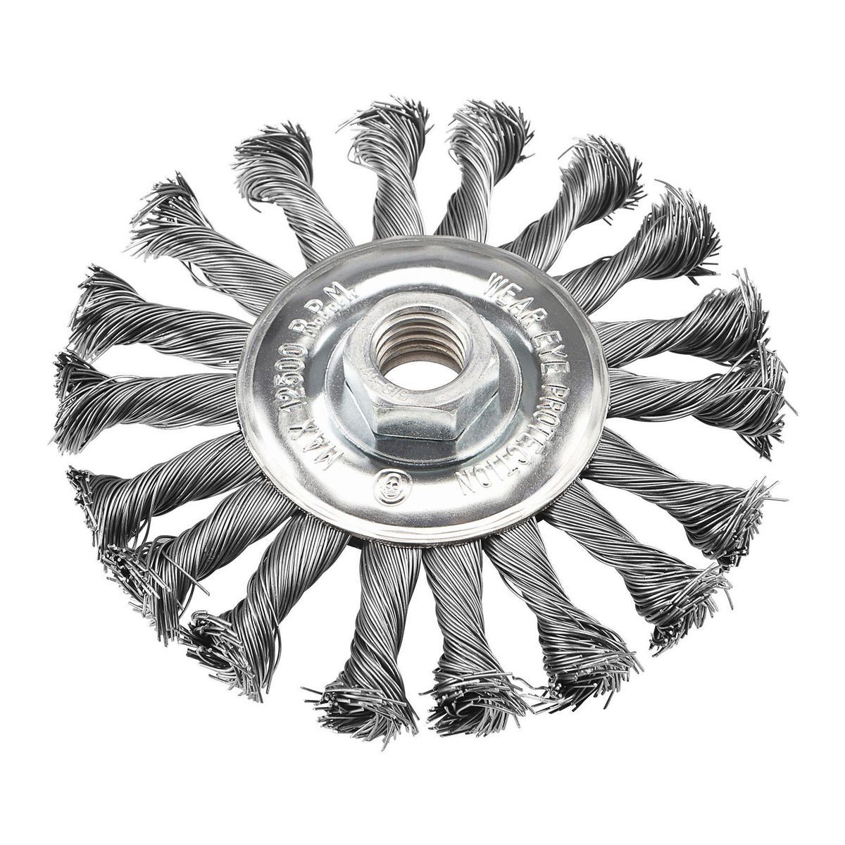 4-1/2 in. Carbon Steel Knotted Wire Wheel T213562