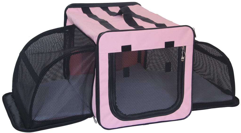 Blue Large Collapsible Pet Dog Crate K139718