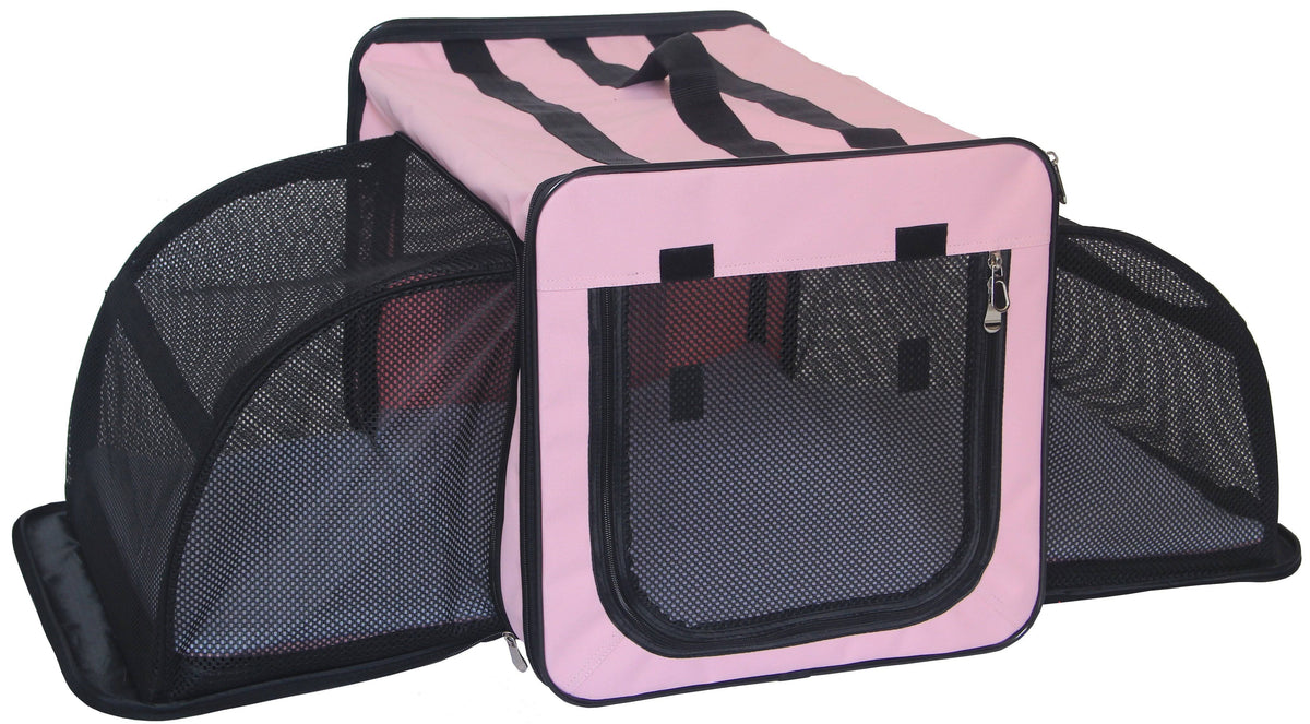 Blue Large Collapsible Pet Dog Crate K139718