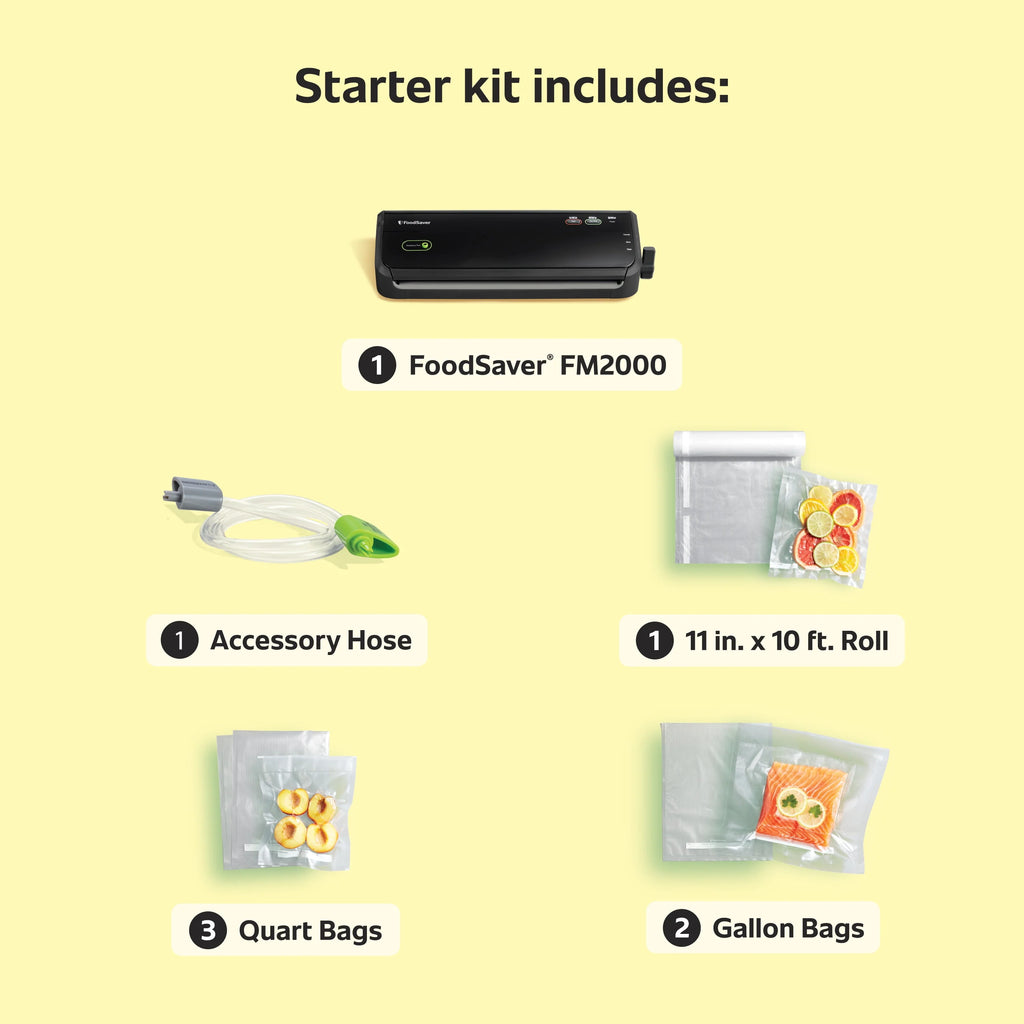 Vacuum Sealer Starter System with Bags J20977
