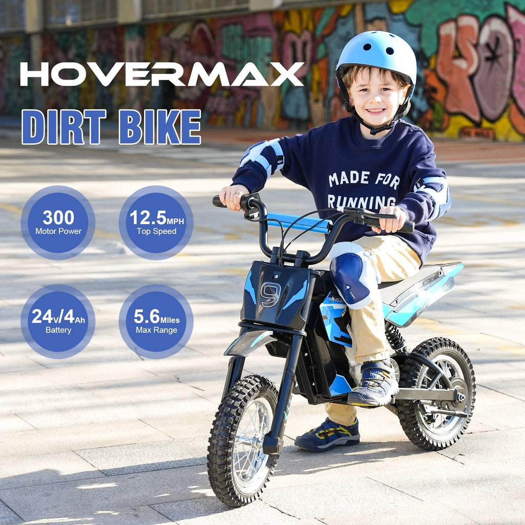 24V Electric Dirt Bike 300W Blue G43333