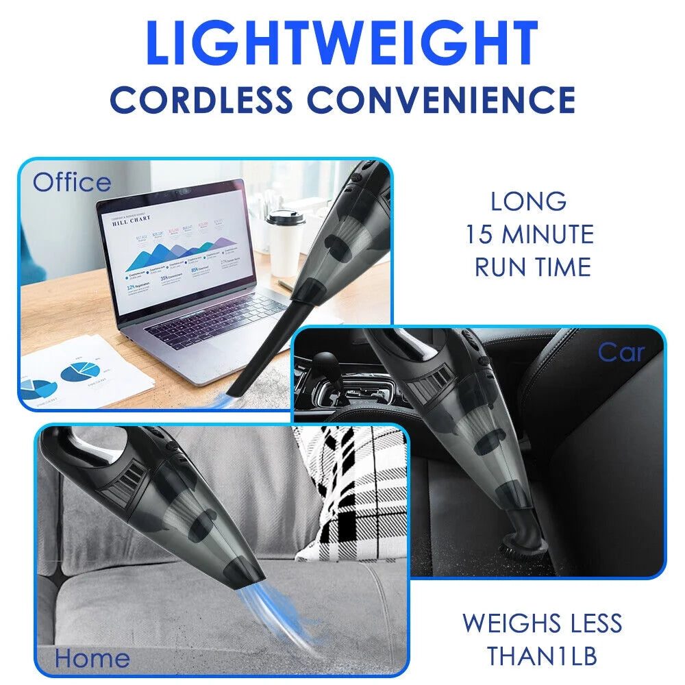 Portable Wet&Dry Handheld Car Vacuum Cleaner U954