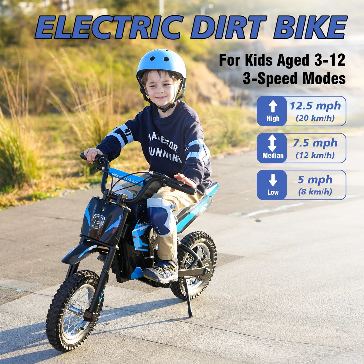 24V Electric Dirt Bike 300W Blue G43333