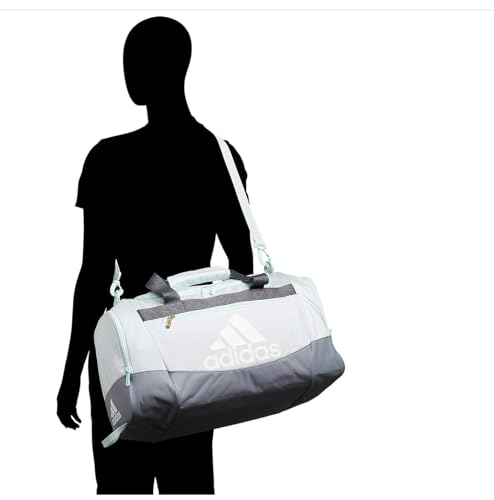Large Black White Duffel Bag A30505