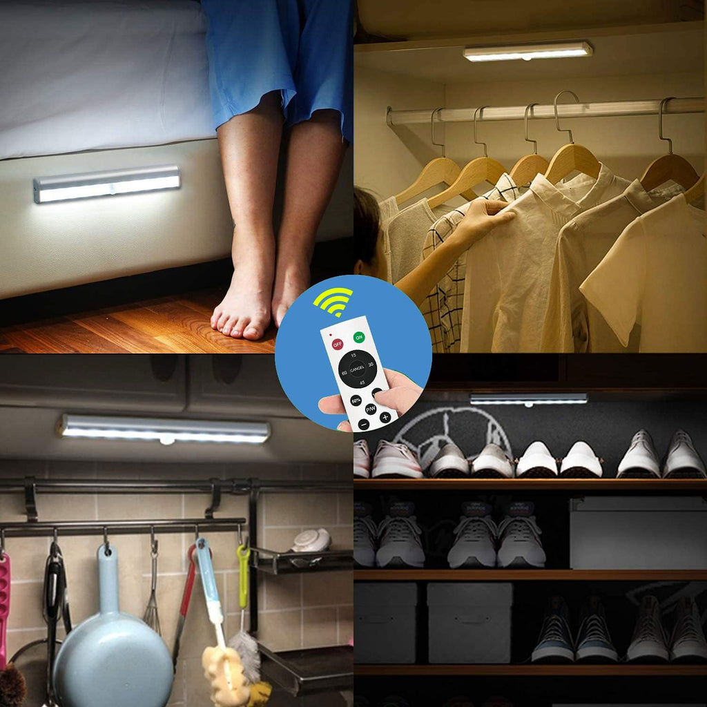 Rechargeable Touch Lights with Timer Dimmer 3 Colors Wireless Install Easily O674080