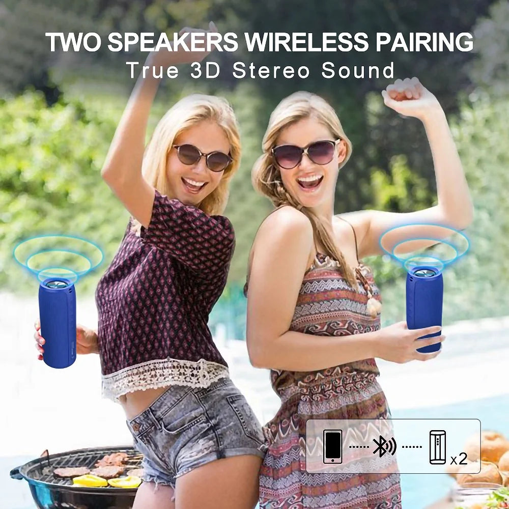 Waterproof Bluetooth Portable Wireless Speaker B230229