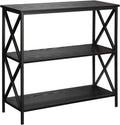 Black 3 Tier Bookcase W41855