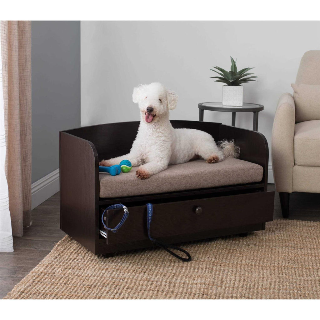 Pet Bed with Storage Drawer T87927