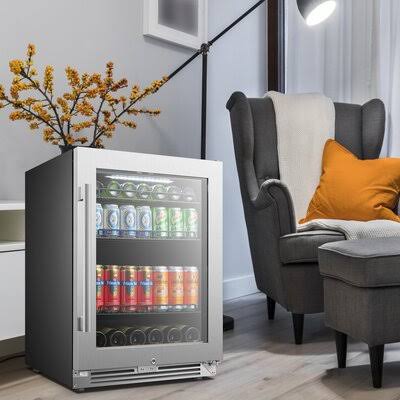Undercounter 112 Can Convertible Beverage Refrigerator K1493