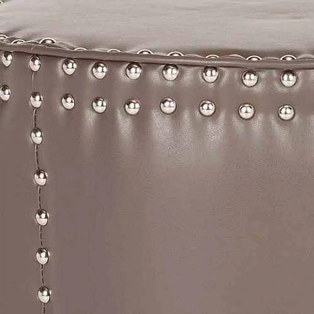 Upholstered Ottoman Y316