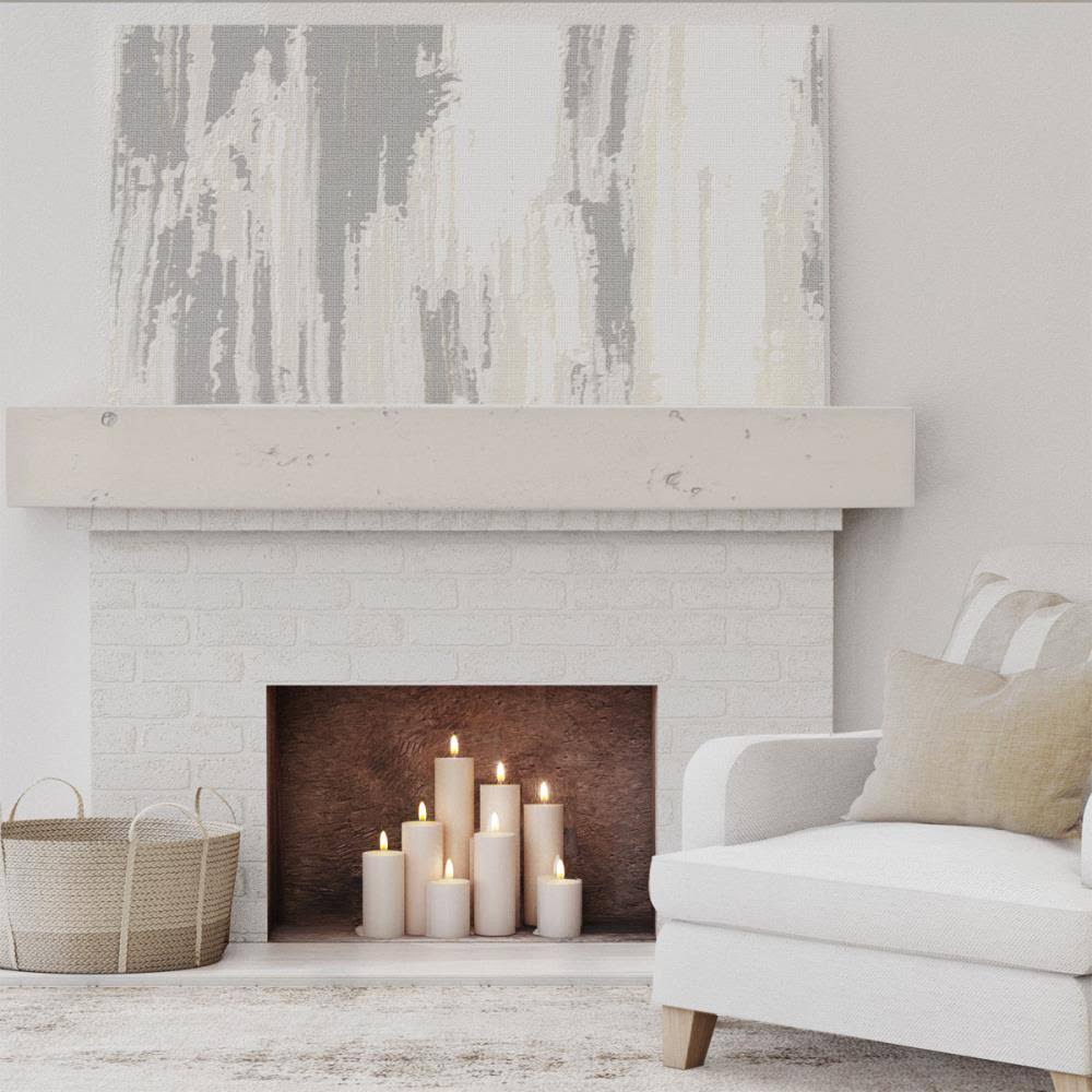 Knotty Pine Faux Wood Fireplace Mantel G41441