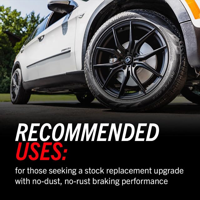 Rear Replacement Brake Pads and Rotors Kit K6883