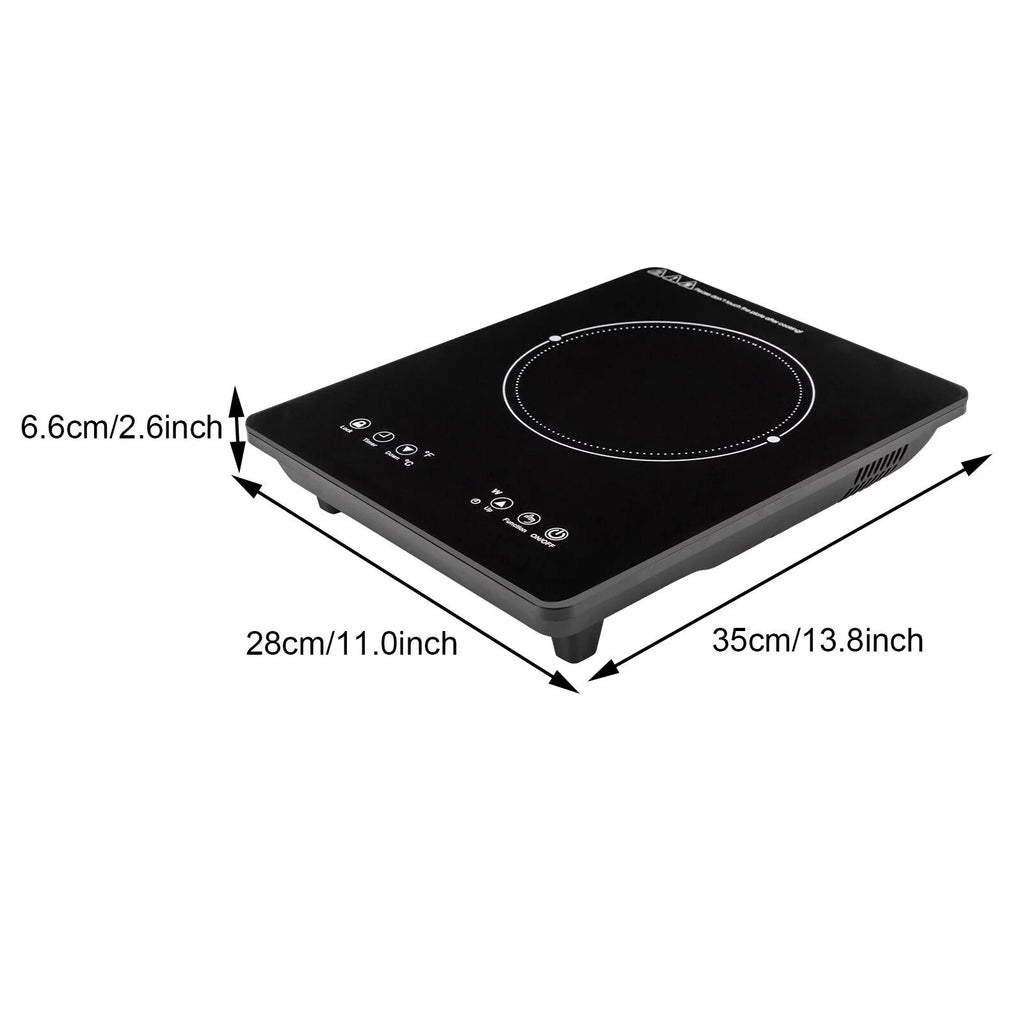 1800W Portable Electric Induction Cooktop D6671