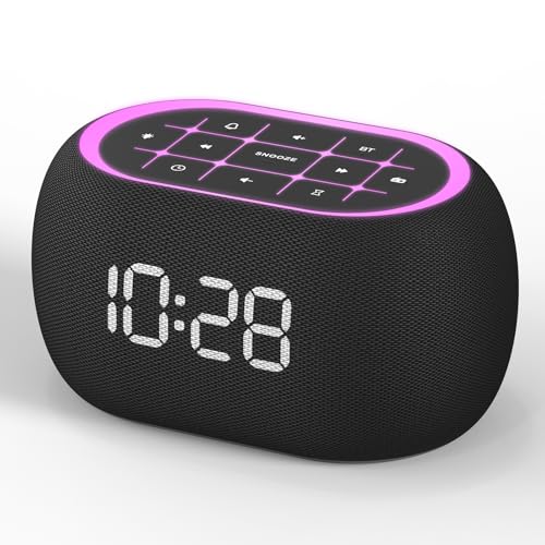 Bluetooth FM Radio Alarm Clock with Night Light V94918