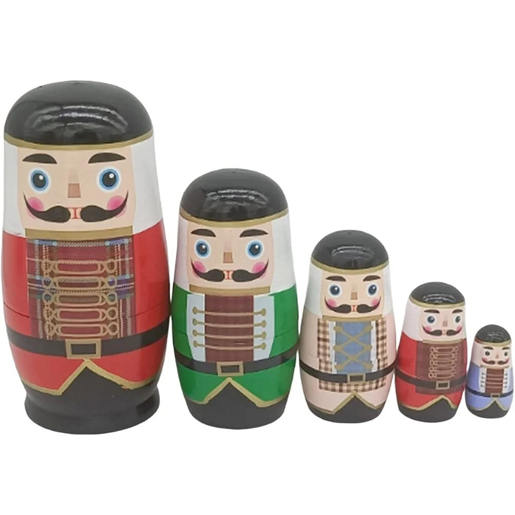 Nutcracker Wooden Stacking Dolls L3965